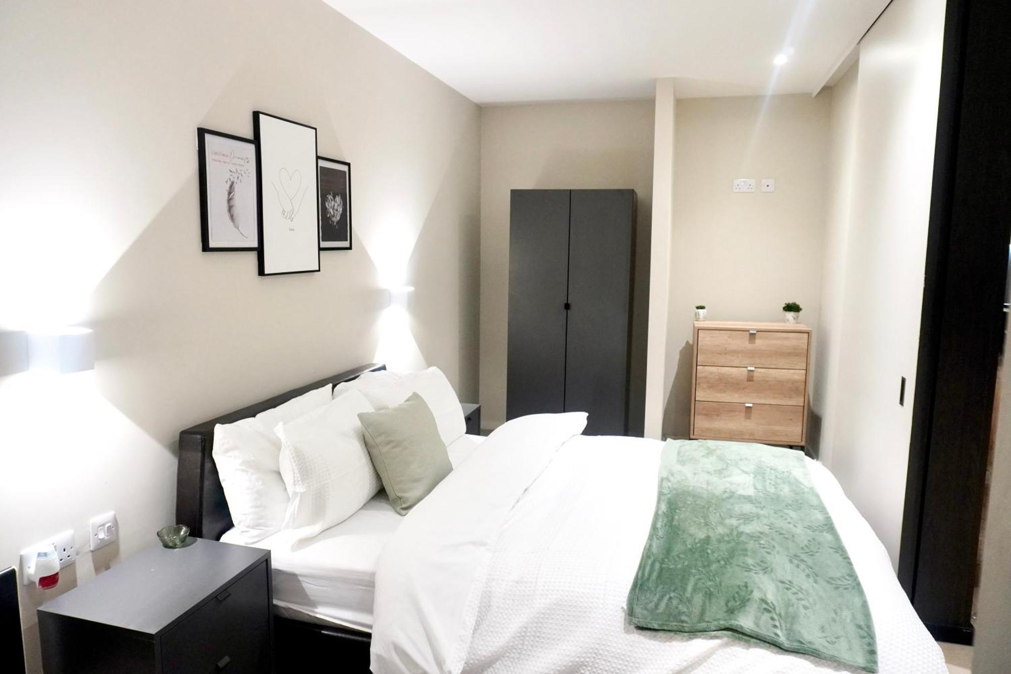 Central Manchester Luxury 2 Bed Apartment With Balcony Exterior foto